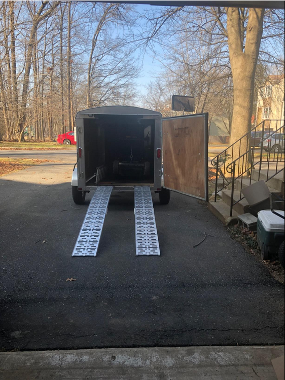 Audew 1500 lbs Aluminum Alloy HeavyDuty Loading Tailgate Ramps