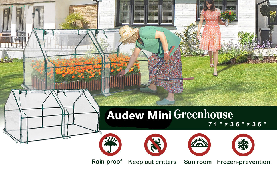 https://www.audew.com/Audew-Mini-Greenhouse-For-Raised-Garden-Bed-Indoor-and-Outdoor-Gardens-or-Patios-or-Backyards-p-401403.html