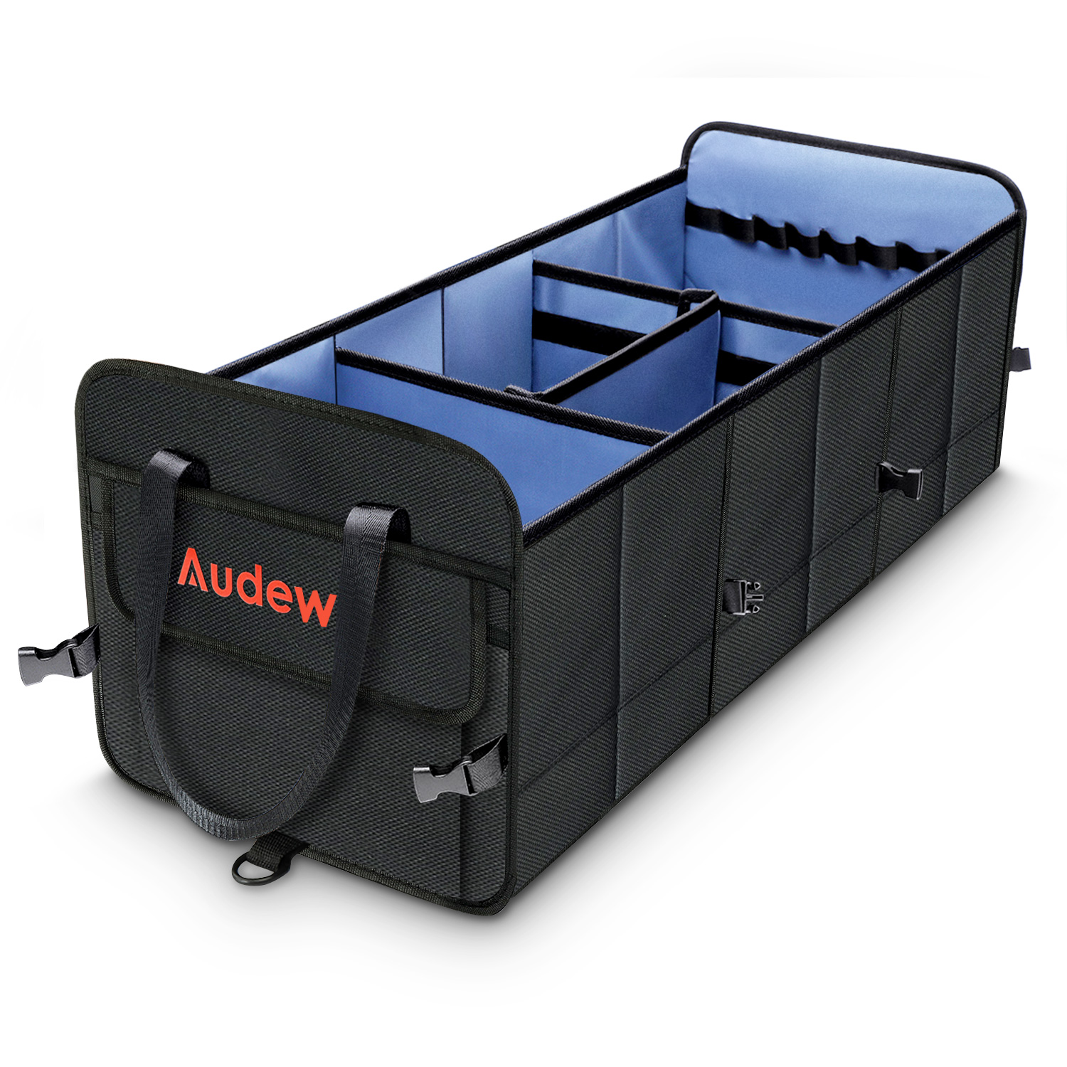 Audew Trunk Organizer Portable Car Storage Bag, Large Space to Store  Belongings for SUV, Vehicle, Truck, Auto, Grocery, Home & Garage