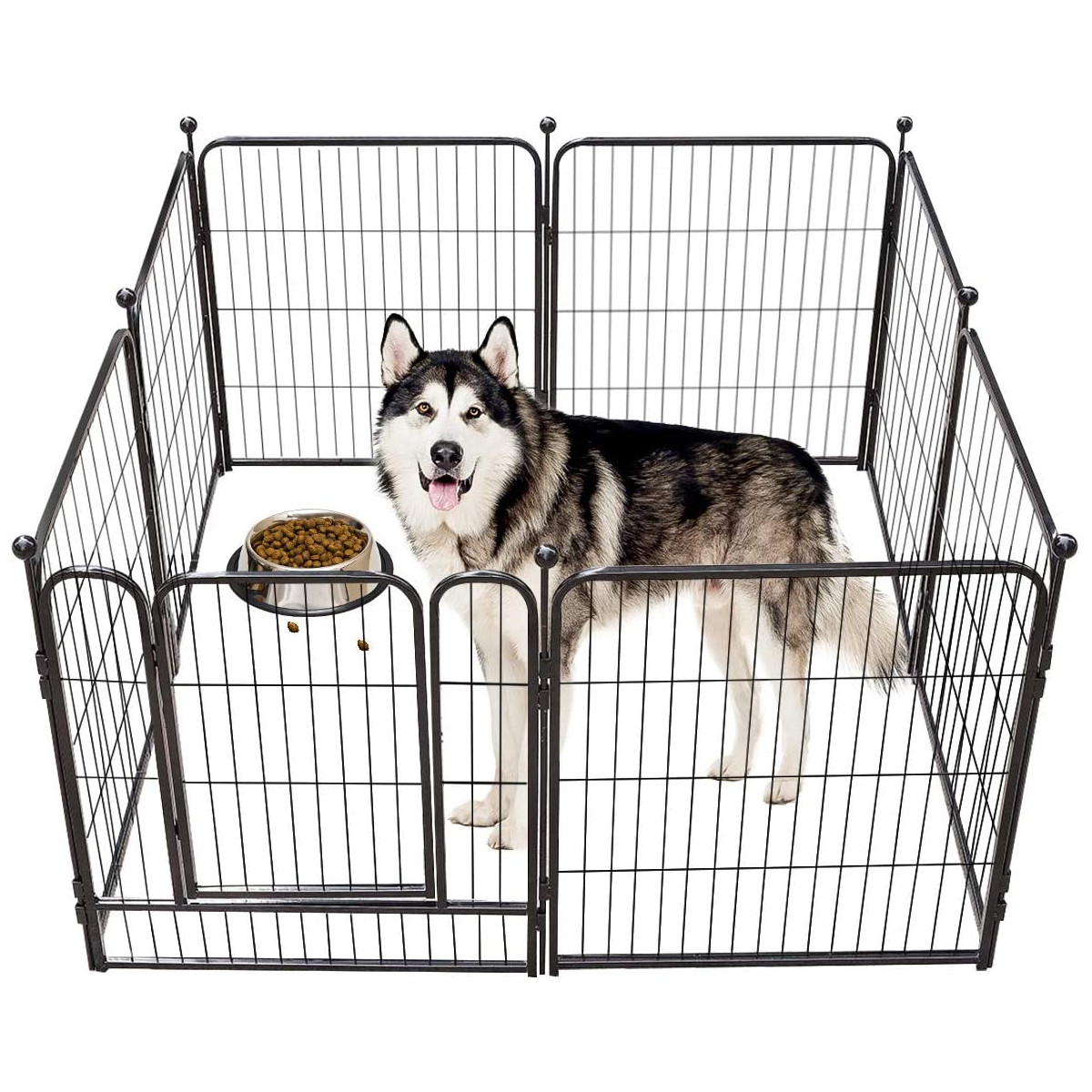 Dog Pen Indoor 40 inches Panels, Dog Fence Playpens Exercise Pen Dog  Kennel fo
